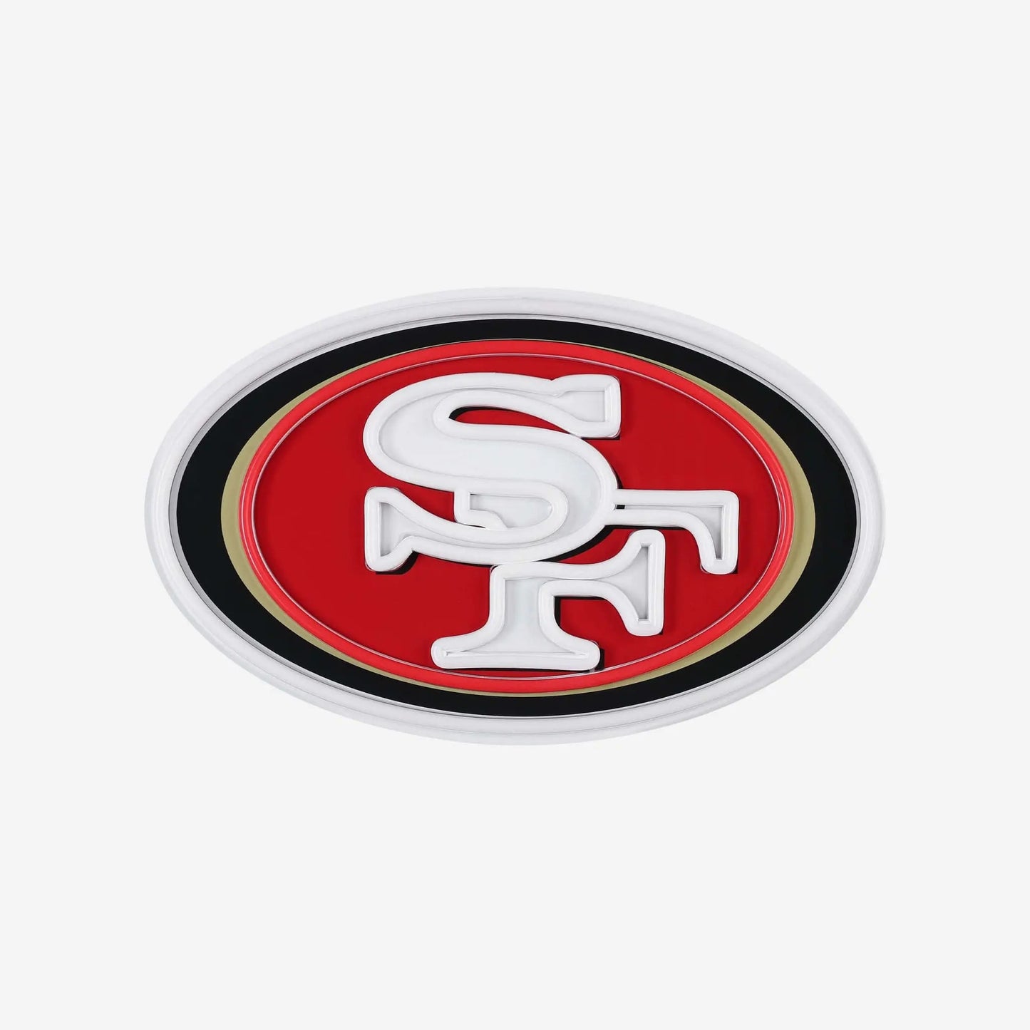 San Francisco 49ers LED Neon Light Up Team Logo Sign