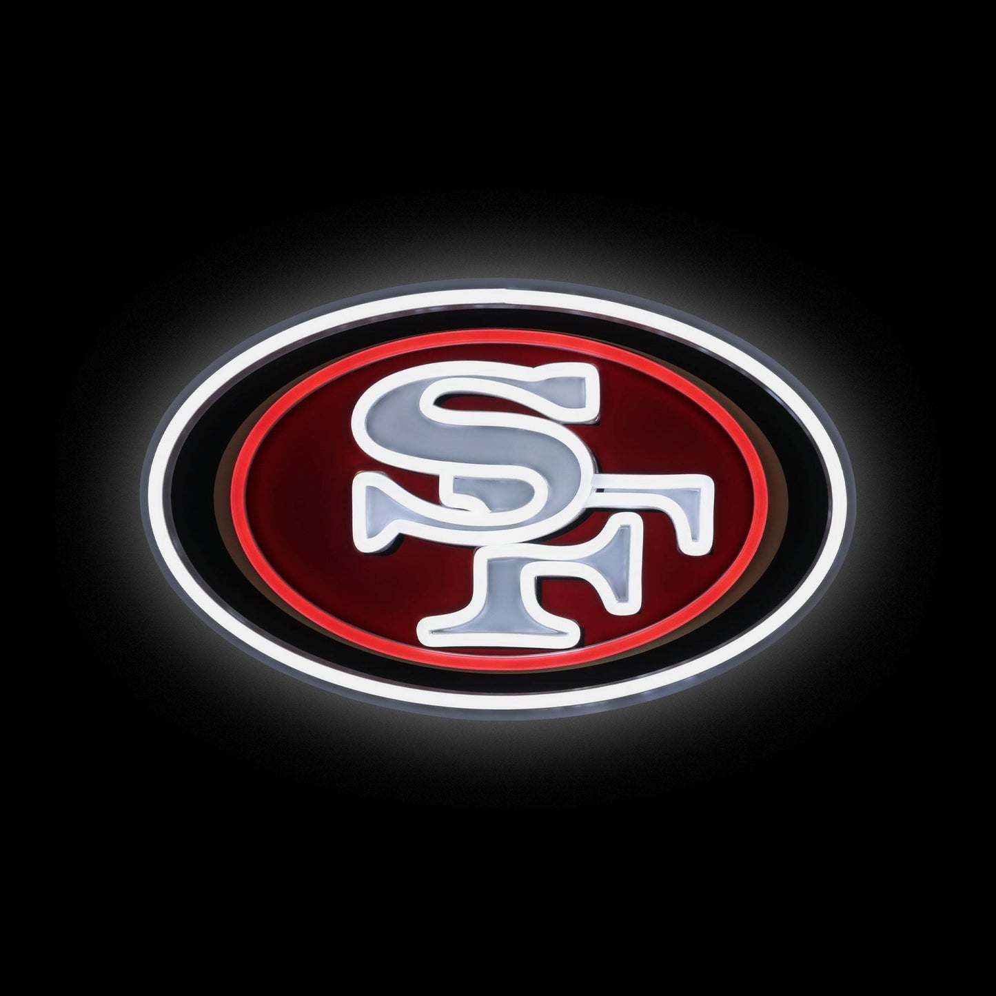 San Francisco 49ers LED Neon Light Up Team Logo Sign