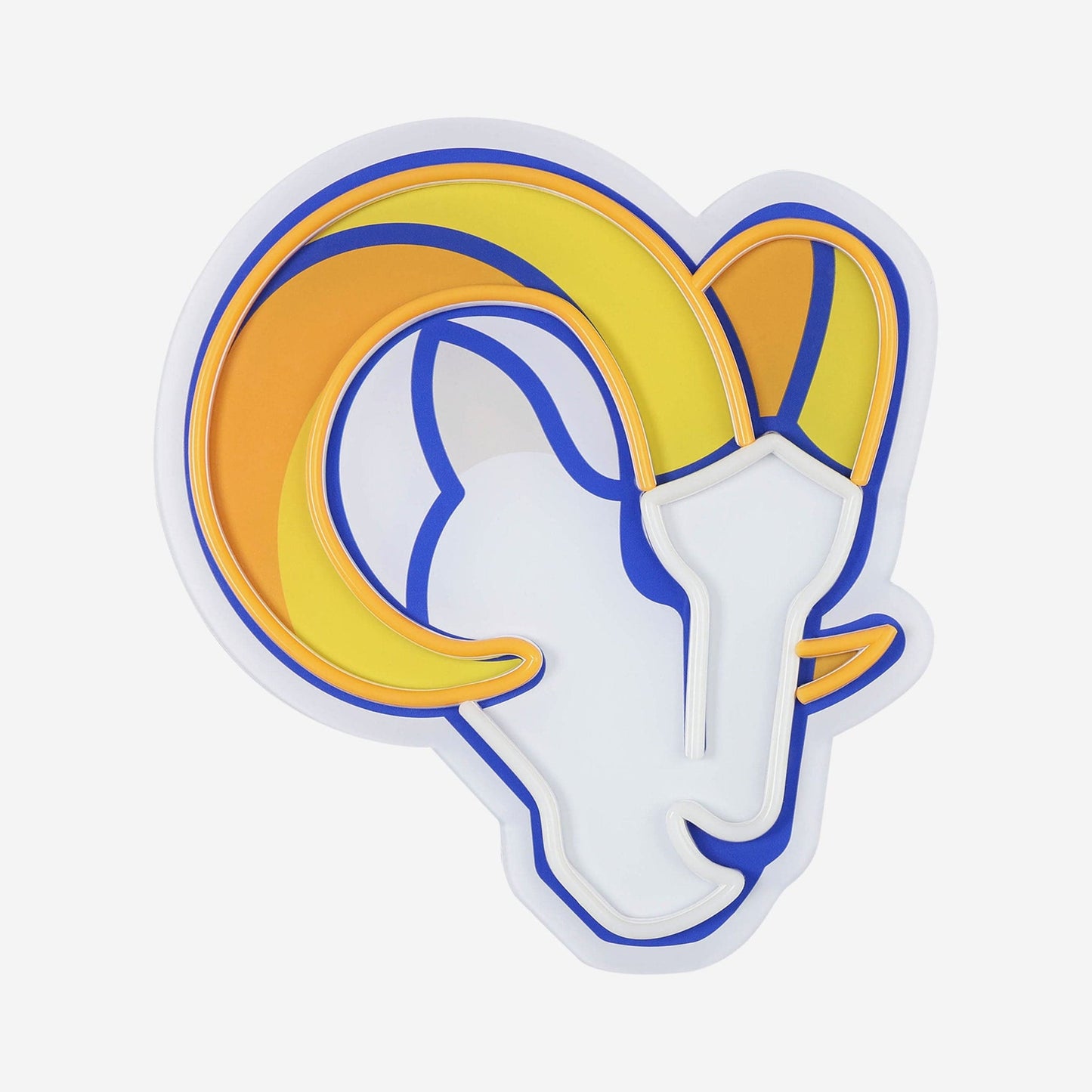 Los Angeles Rams LED Neon Light Up Team Logo Sign