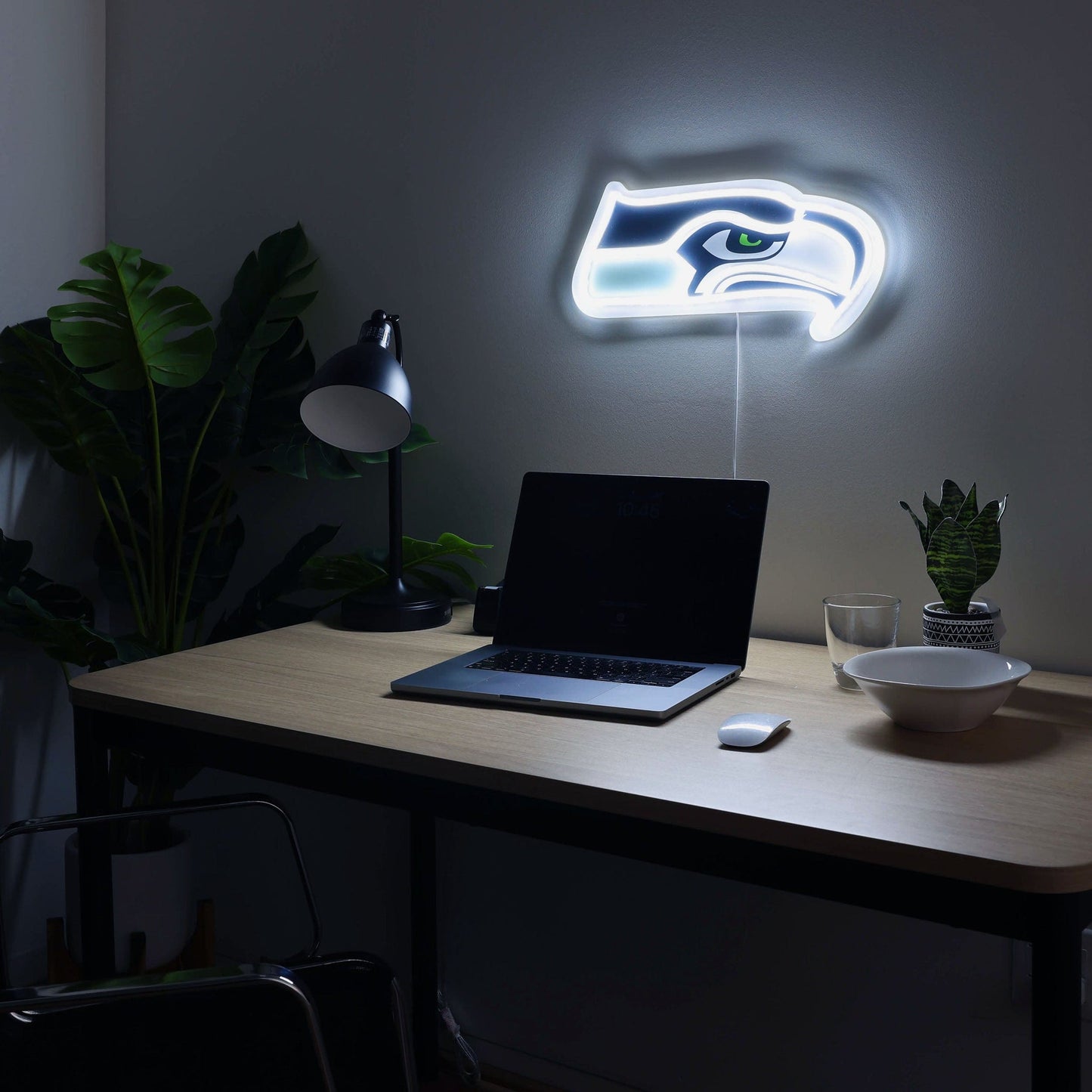 Seattle Seahawks LED Neon Light Up Team Logo Sign