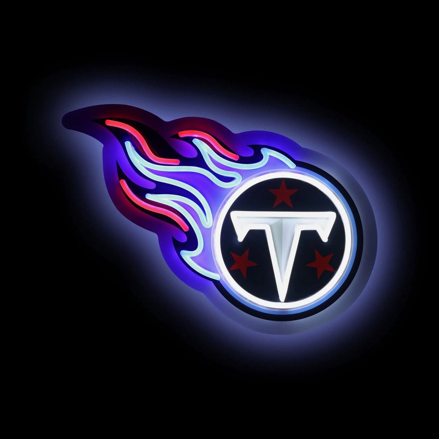 Tennessee Titans LED Neon Light Up Team Logo Sign
