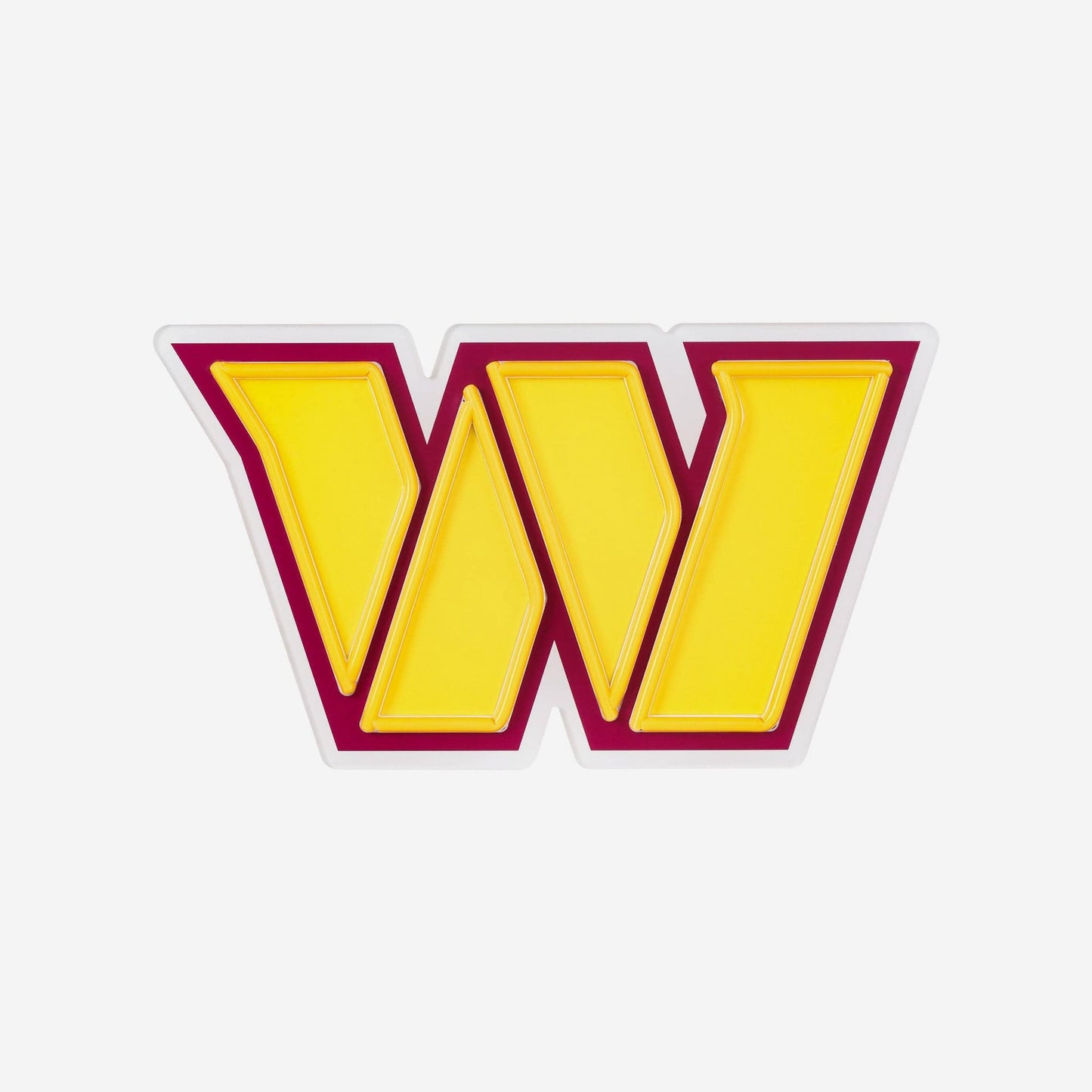 Washington Commanders LED Neon Light Up Team Logo Sign