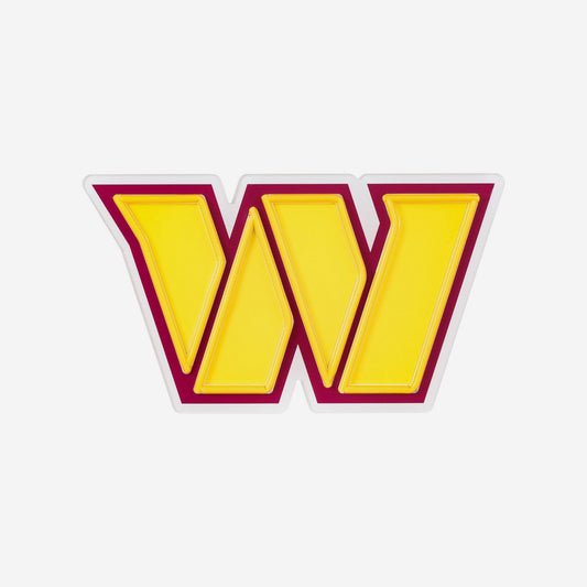 Washington Commanders LED Neon Light Up Team Logo Sign