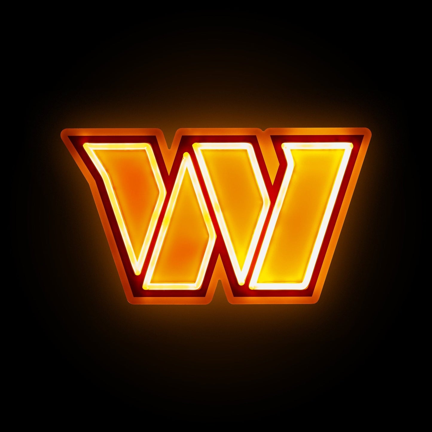 Washington Commanders LED Neon Light Up Team Logo Sign