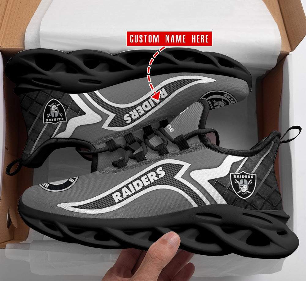 Las Vegas Raiders Personalized Yezy Running Sneakers SPD682