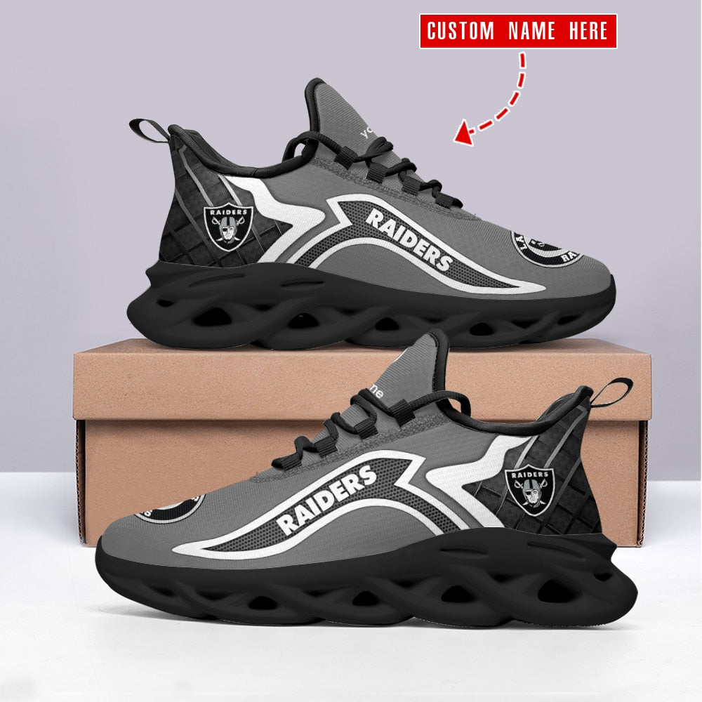 Las Vegas Raiders Personalized Yezy Running Sneakers SPD682