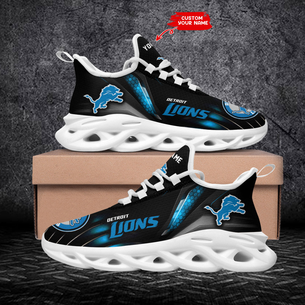 Detroit Lions Personalized Yezy Running Sneakers SPD752