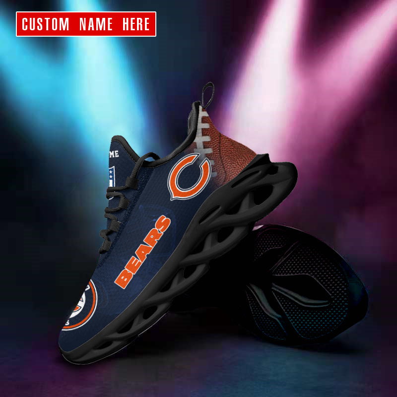 Chicago Bears Personalized Yezy Running Sneakers SPDMS780