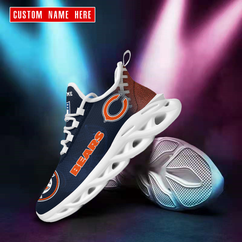 Chicago Bears Personalized Yezy Running Sneakers SPDMS780