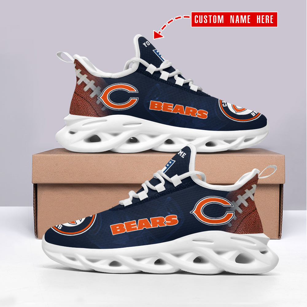 Chicago Bears Personalized Yezy Running Sneakers SPDMS780
