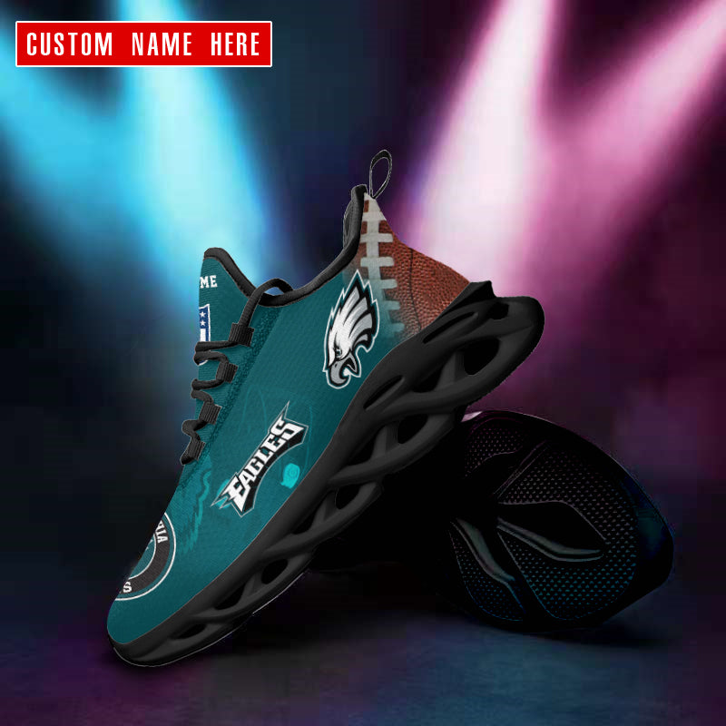 Philadelphia Eagles Personalized Yezy Running Sneakers SPDMS782
