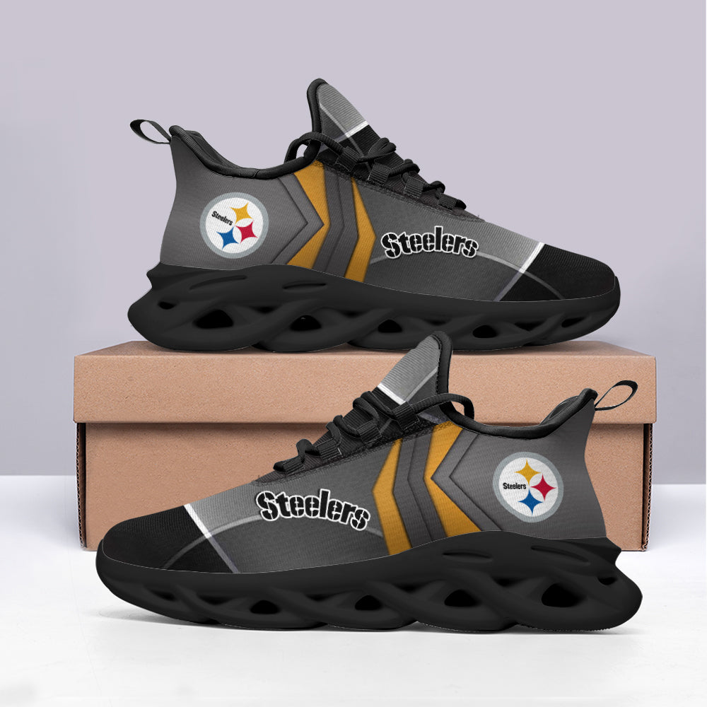 Pittsburgh Steelers Yezy Running Sneakers SPDMS816