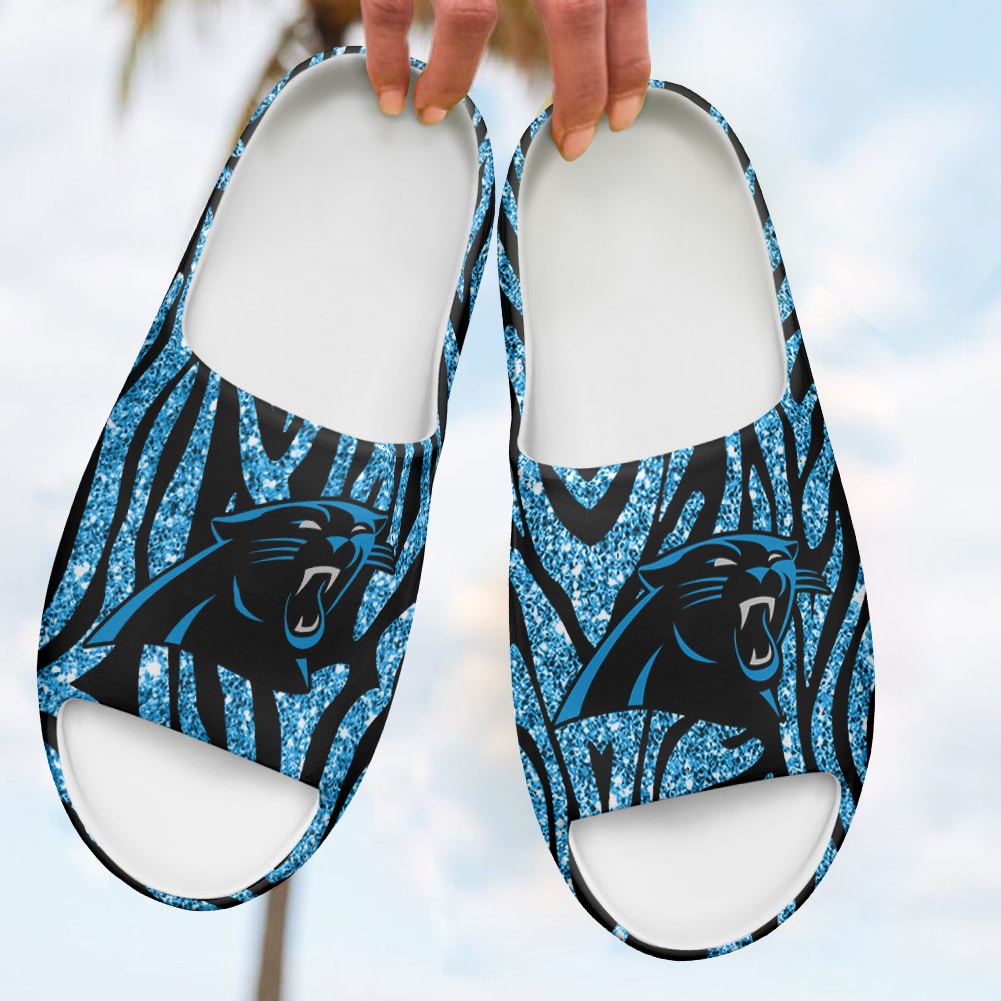 Carolina Panthers Yeezy Slippers Shoes SPT003