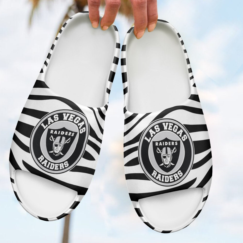 Las Vegas Raiders Yeezy Slippers Shoes SPT004