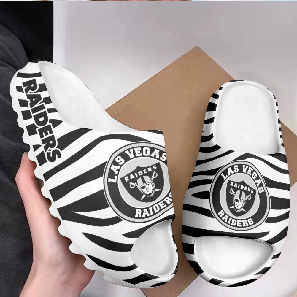 Las Vegas Raiders Yeezy Slippers Shoes SPT004
