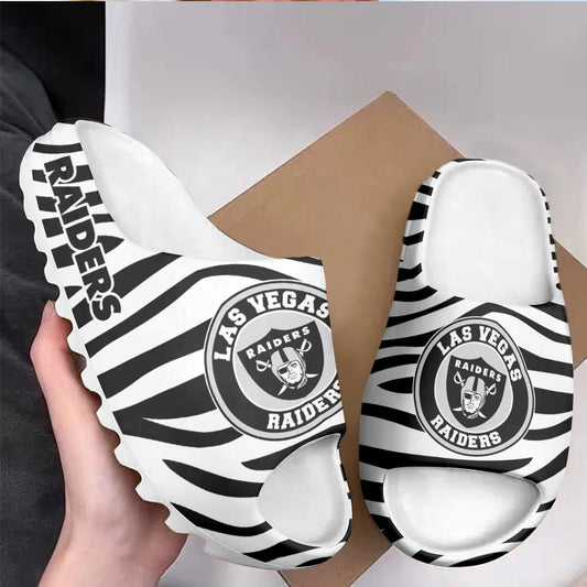 Las Vegas Raiders Yeezy Slippers Shoes SPT004