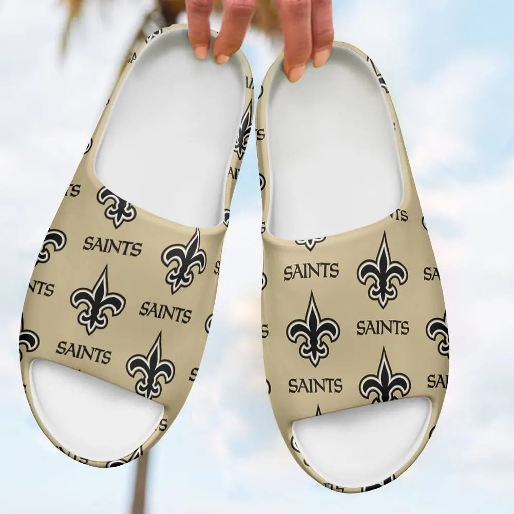 New Orleans Saints Yeezy Slippers Shoes SPT005