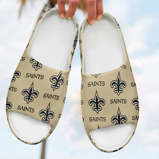 New Orleans Saints Yeezy Slippers Shoes SPT005