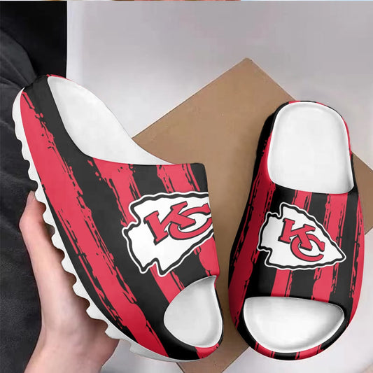 Kansas City Chiefs Yeezy Slippers Shoes SPT017