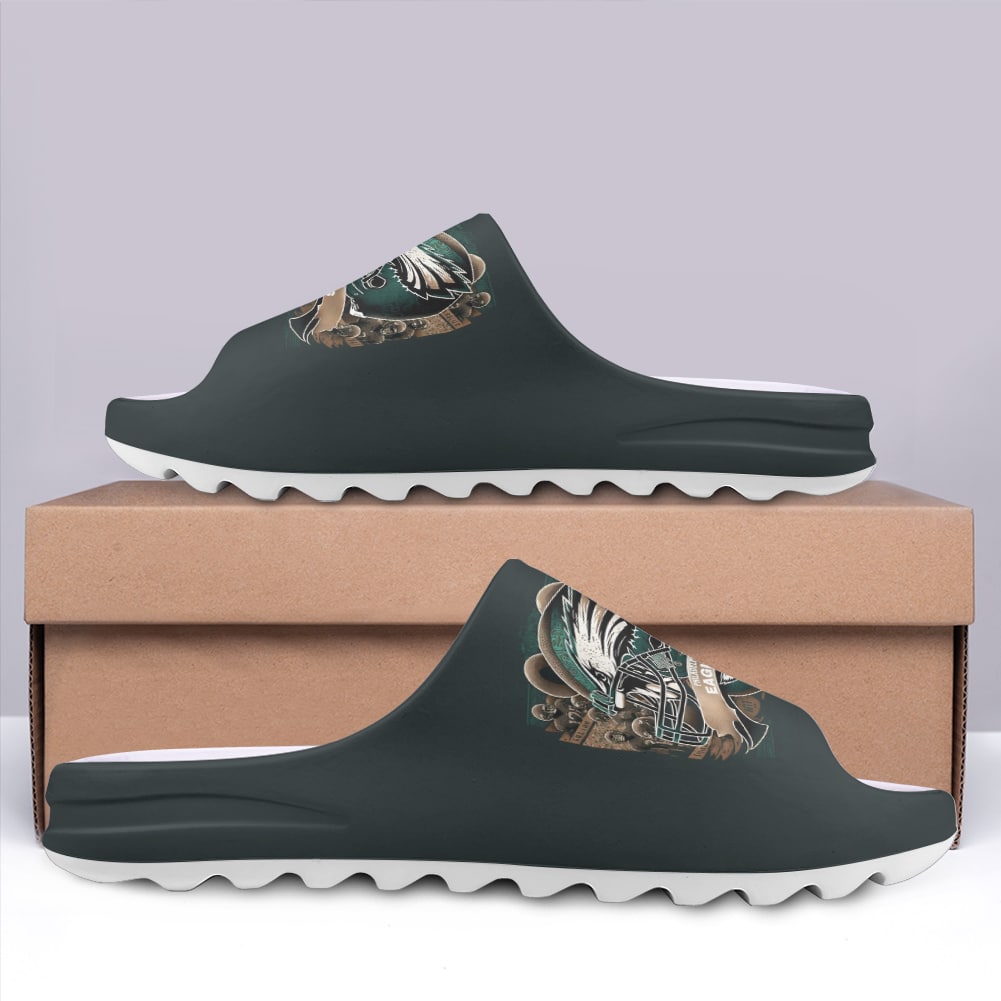 Philadelphia Eagles Yeezy Slippers Shoes SPT027