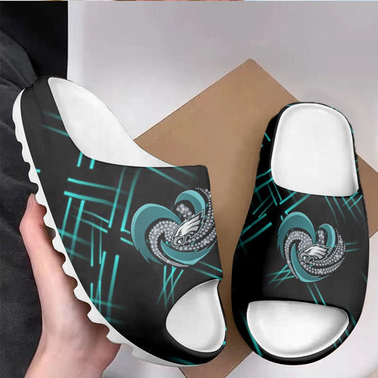 Philadelphia Eagles Yeezy Slippers Shoes SPT032