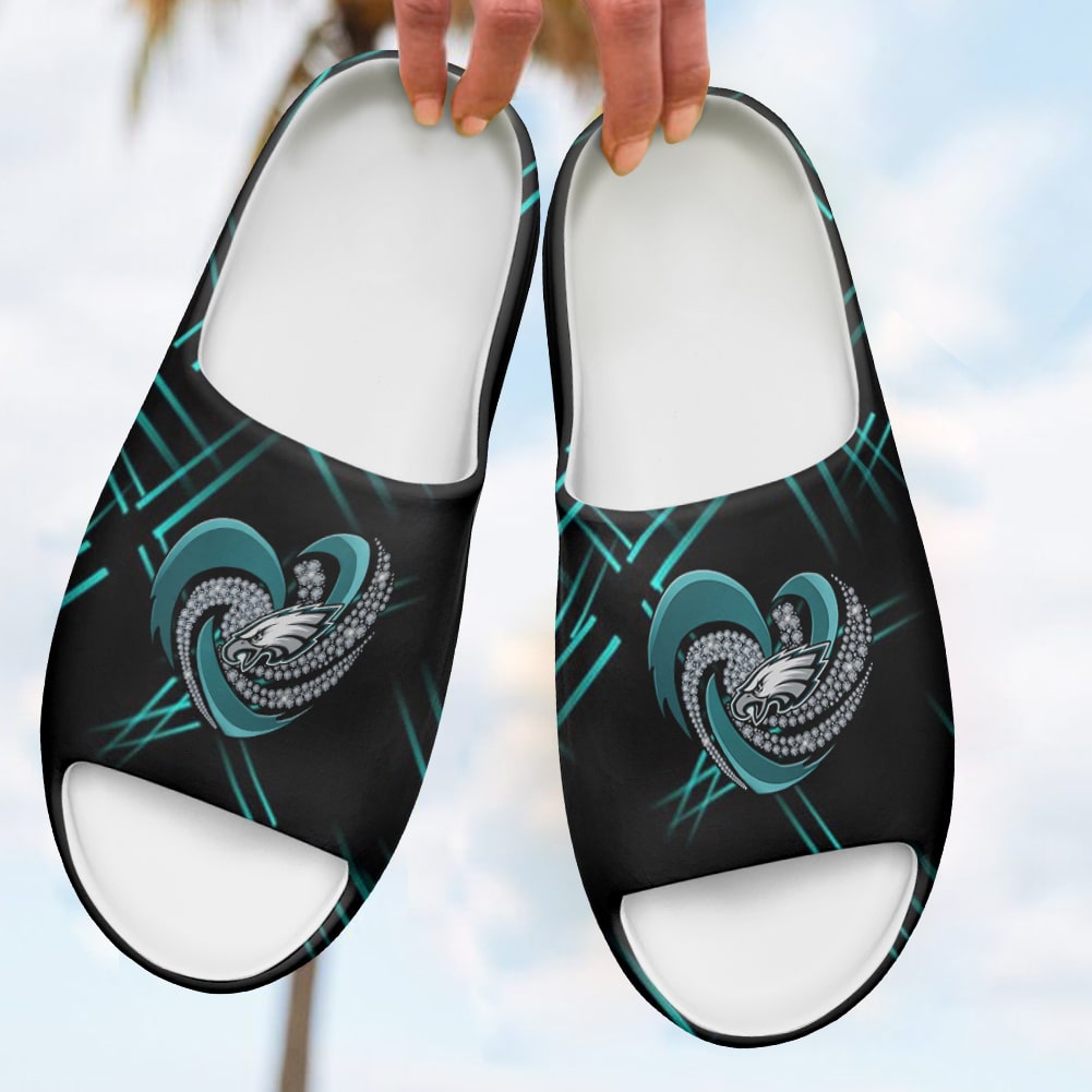 Philadelphia Eagles Yeezy Slippers Shoes SPT032