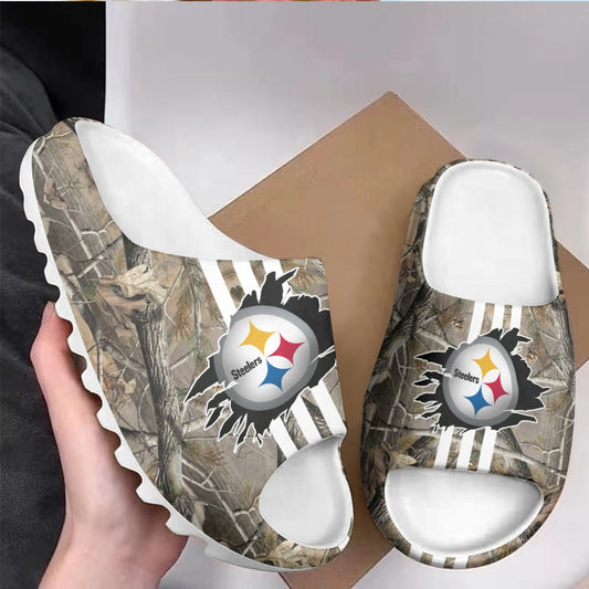 Pittsburgh Steelers Yeezy Slippers Shoes SPT046