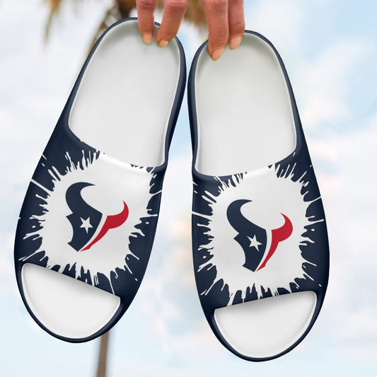 Houston Texans Yeezy Slippers Shoes SPT050