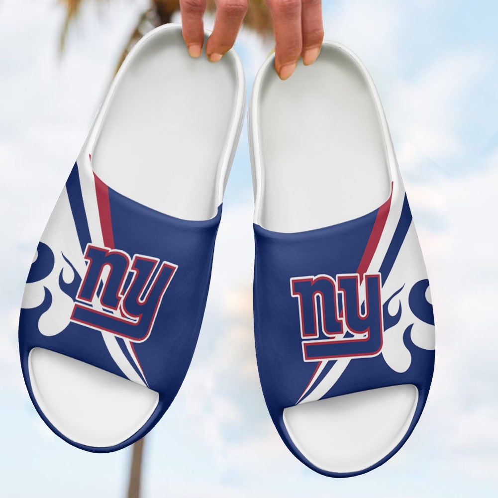 New York Giants Yeezy Slippers Shoes SPT055
