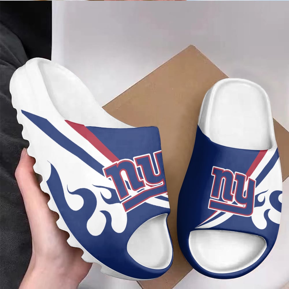 New York Giants Yeezy Slippers Shoes SPT055