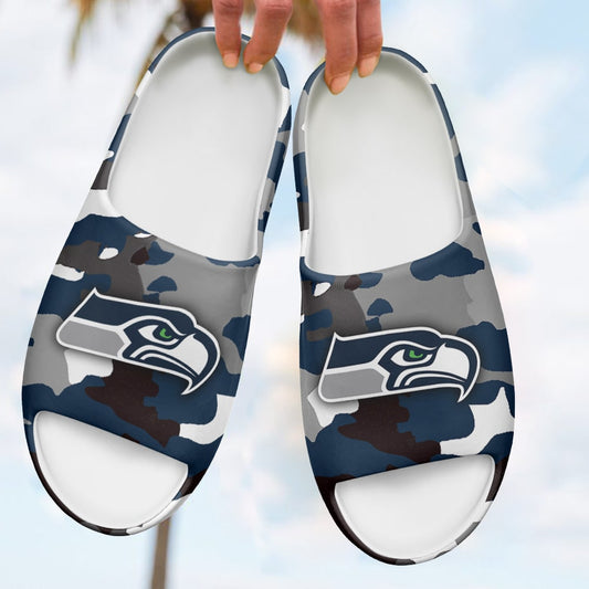 Seattle Seahawks Yeezy Slippers Shoes SPT057
