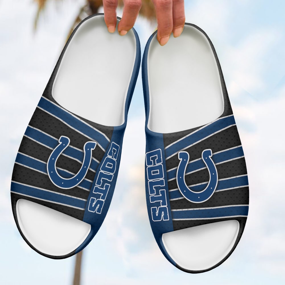 Indianapolis Colts Yeezy Slippers Shoes SPT068