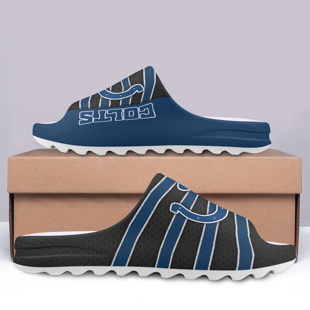 Indianapolis Colts Yeezy Slippers Shoes SPT068