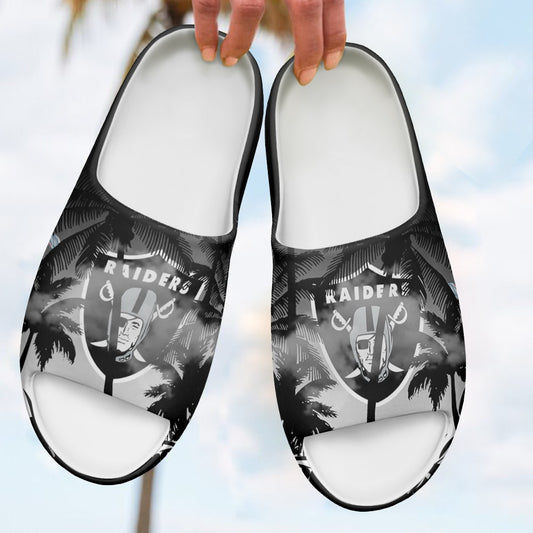 Las Vegas Raiders Yeezy Slippers Shoes SPT069