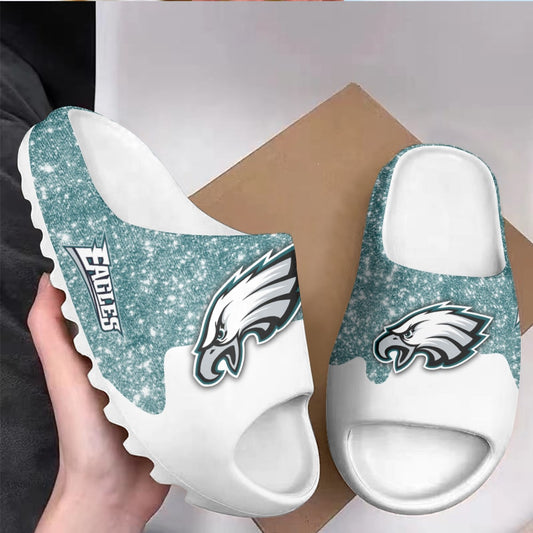Philadelphia Eagles Yeezy Slippers Shoes SPT073
