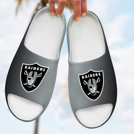 Las Vegas Raiders Yeezy Slippers Shoes SPT084