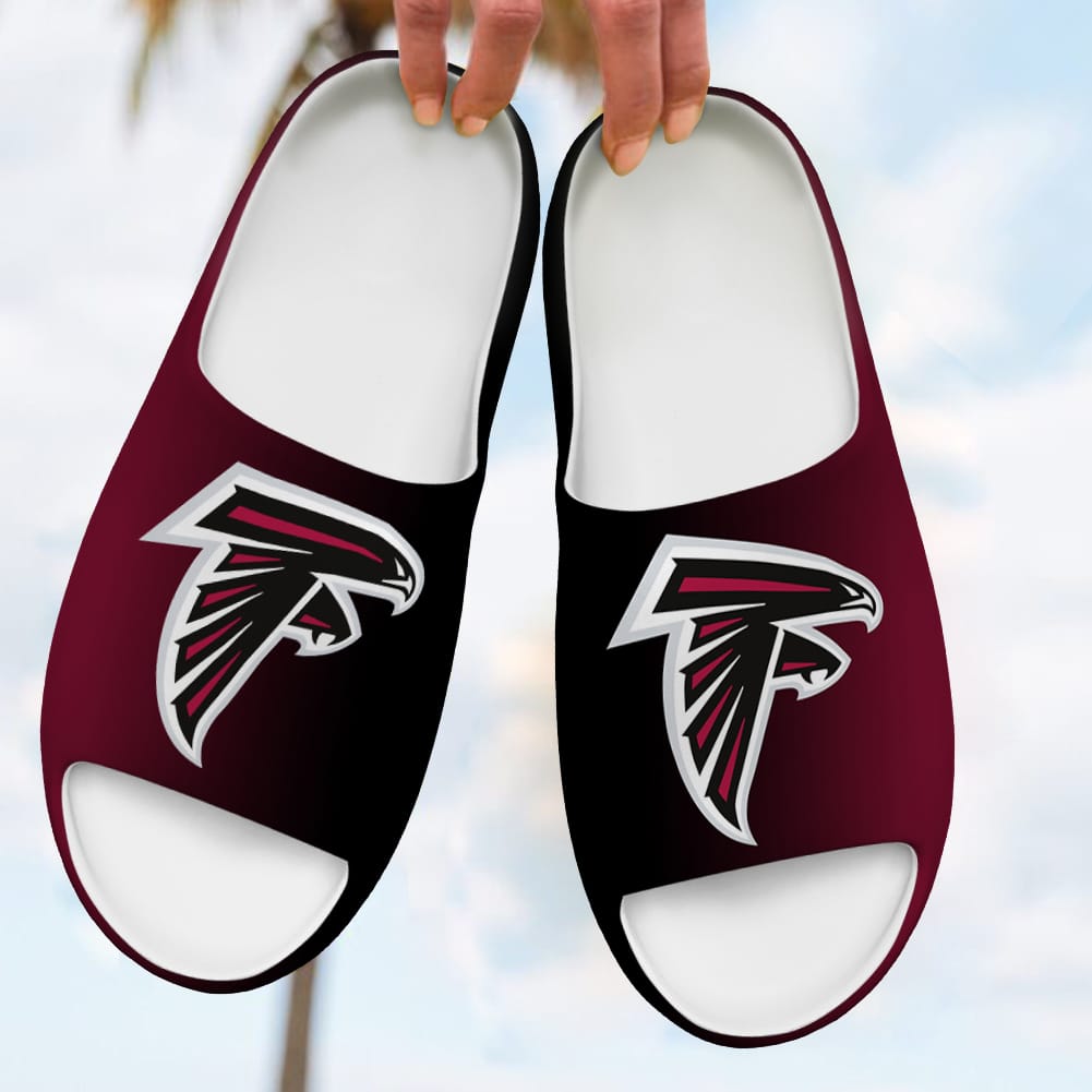 Atlanta Falcons Yeezy Slippers Shoes SPT089