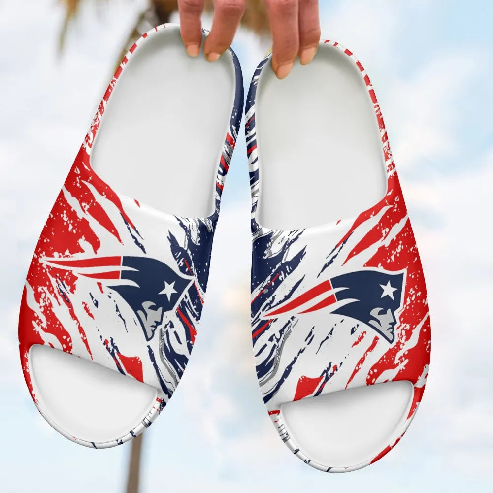 New England Patriots Yeezy Slippers Shoes SPT100