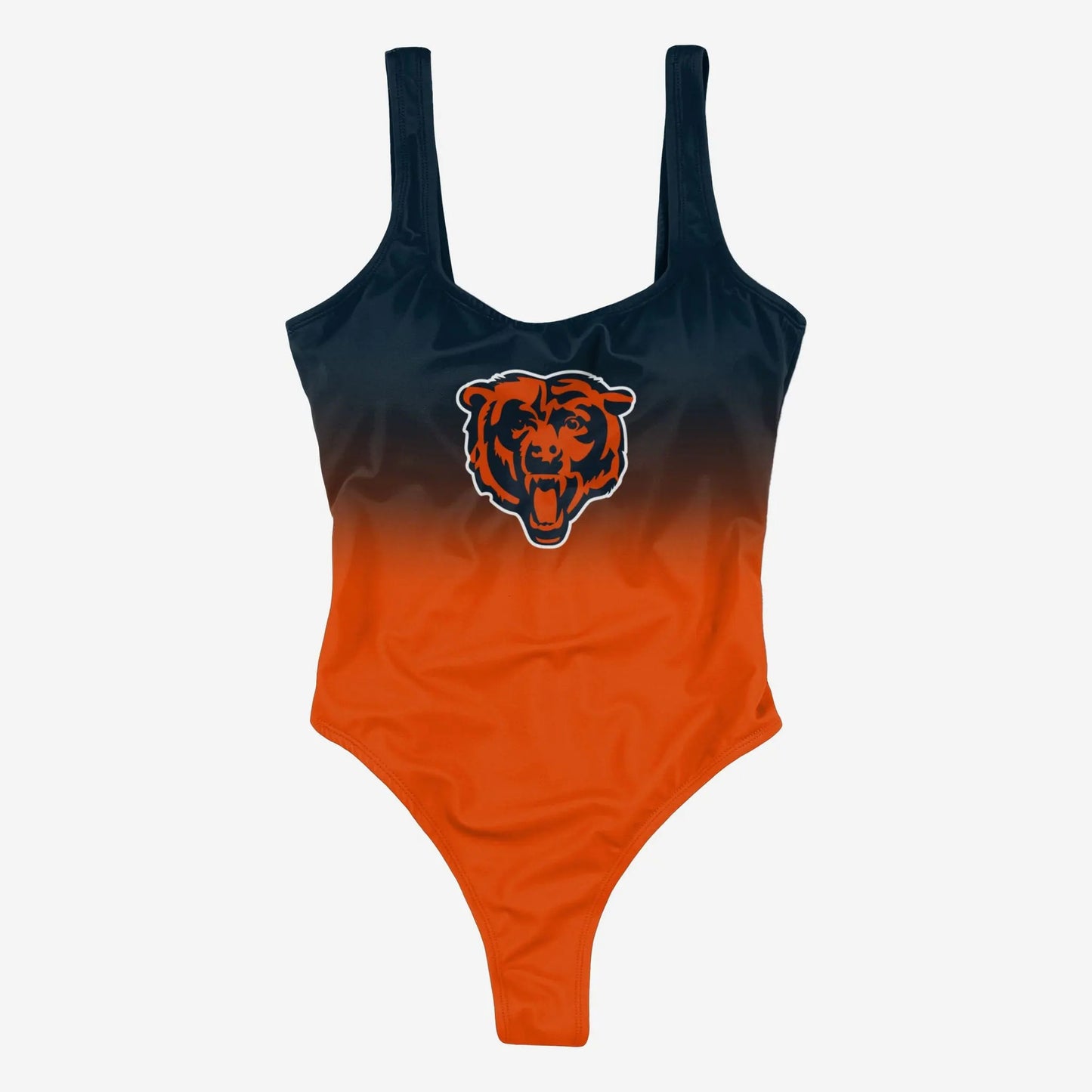 Chicago Bears Women Gametime Gradient Summer One Piece Bathing Suit AZBTOPBS000007