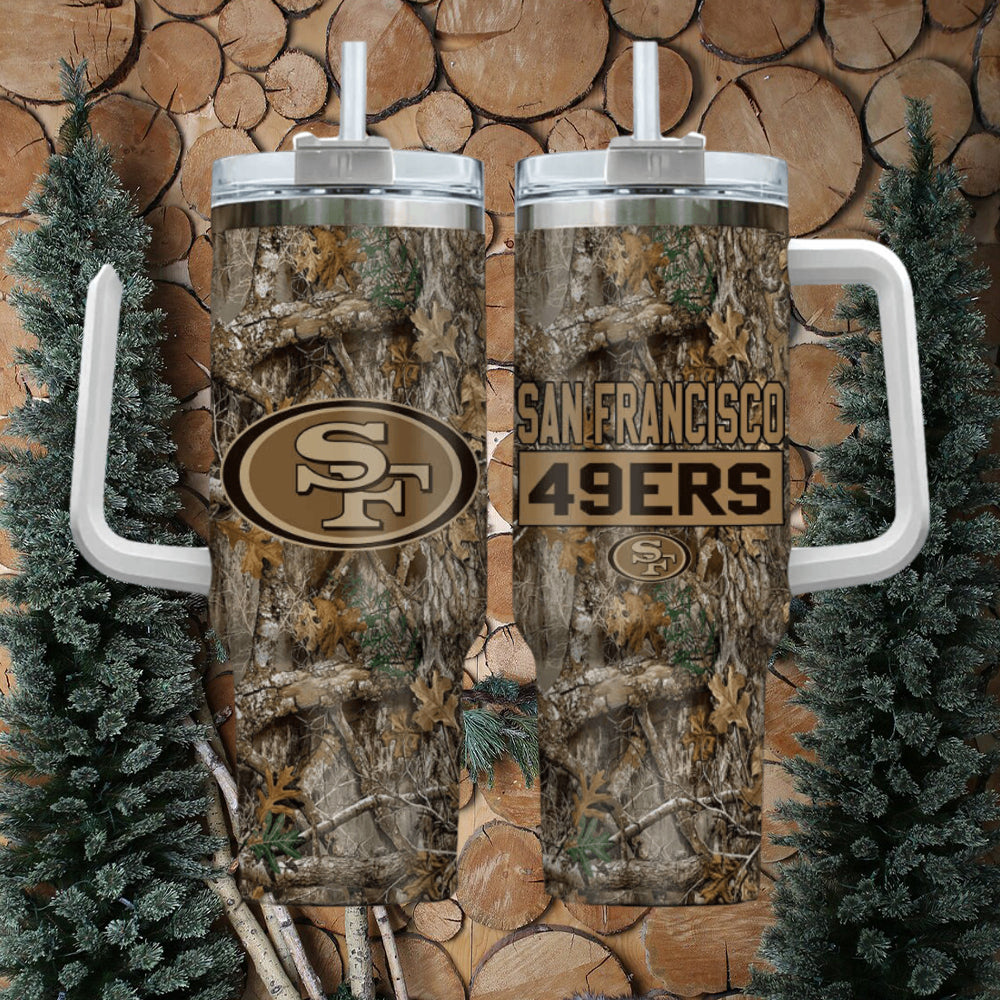 San Francisco 49ers 40oz Stanley Tumbler AZC40OZT021