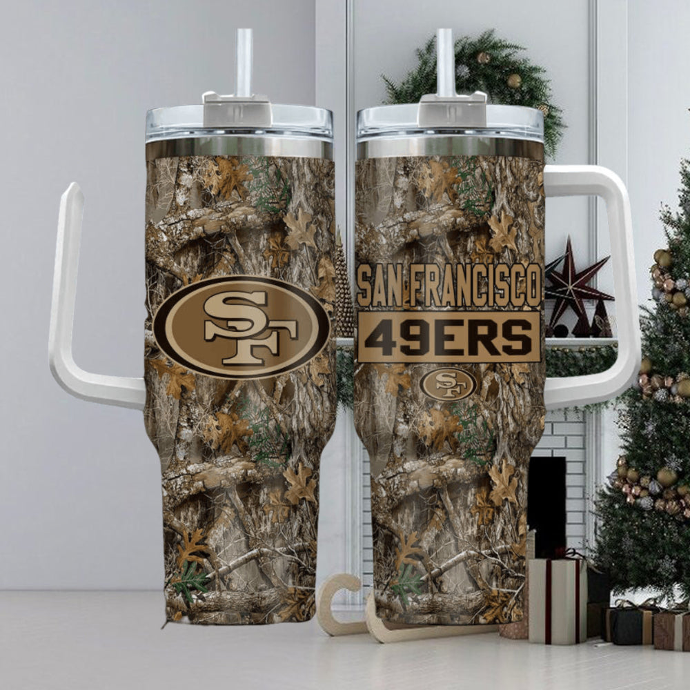 San Francisco 49ers 40oz Stanley Tumbler AZC40OZT021