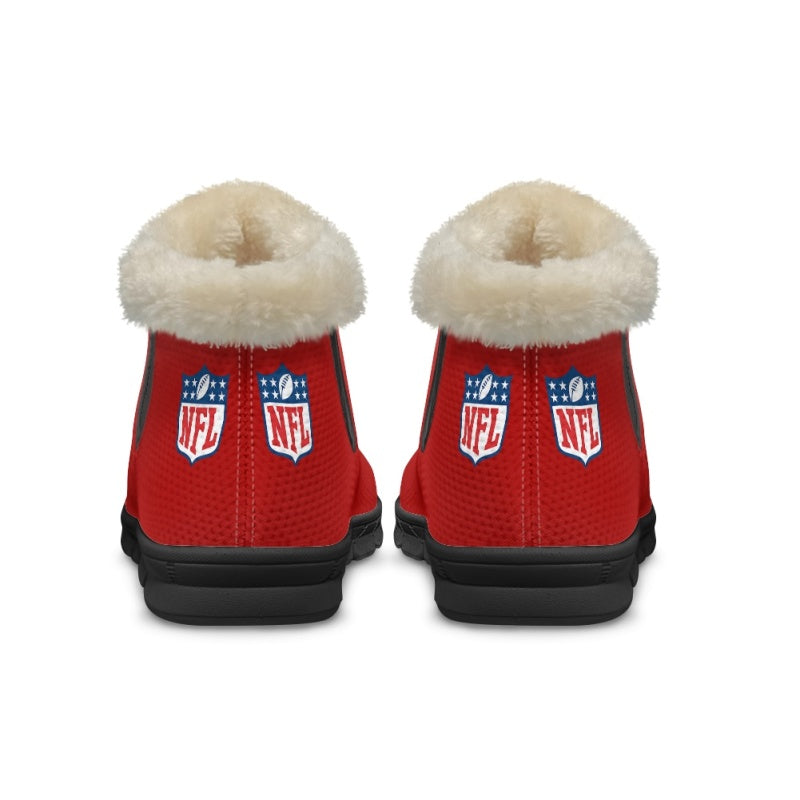San Francisco 49ers Comfy Winter Snow Boots AZDDWSB000079