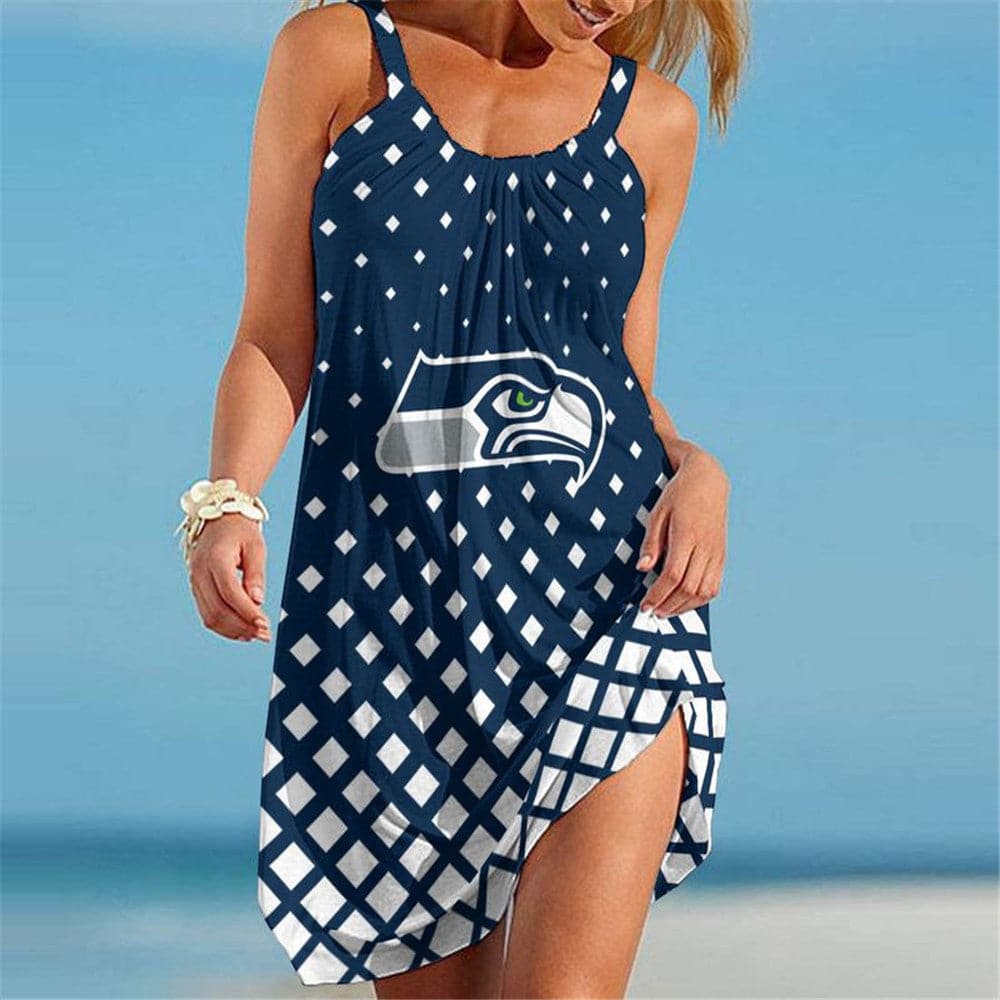 Seattle Seahawks Beach Dress BG187