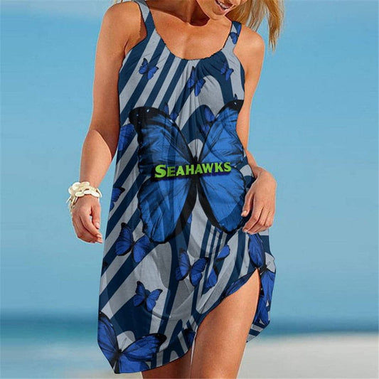 Seattle Seahawks Beach Dress BG164