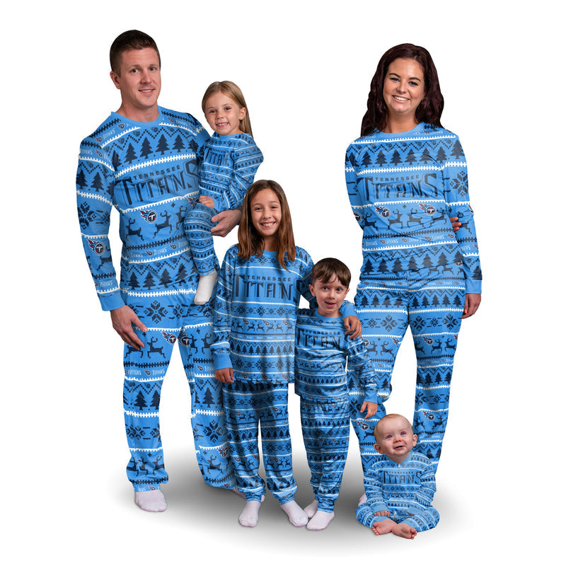 Tennessee Titans Family Holiday Pajamas AZCPYZAM063