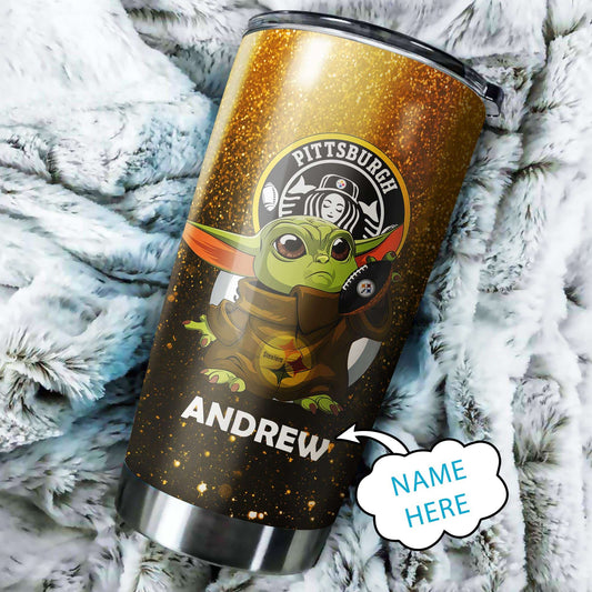 Pittsburgh Steelers Personalized Tumbler BG575