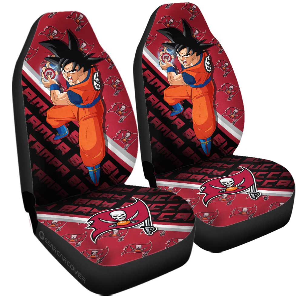 Tampa Bay Buccaneers Car Seat Covers Goku AZBTCSC000048