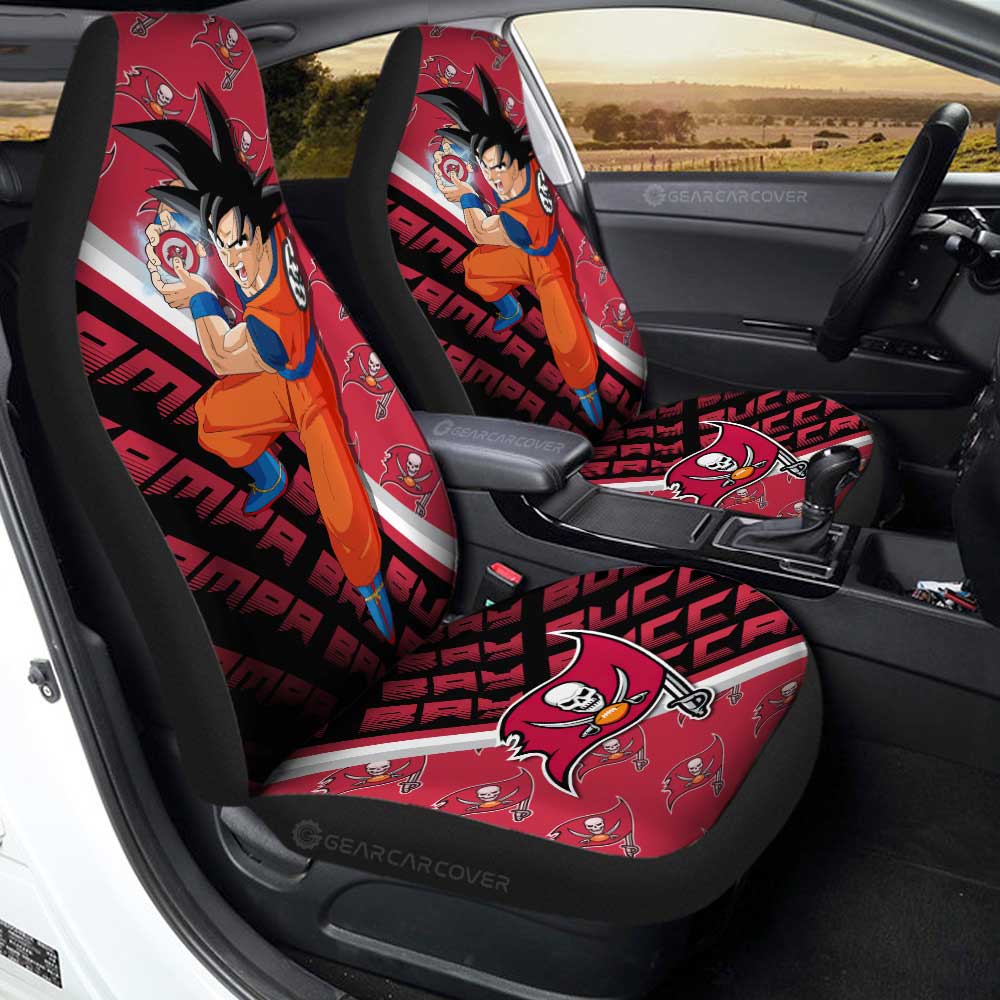 Tampa Bay Buccaneers Car Seat Covers Goku AZBTCSC000048
