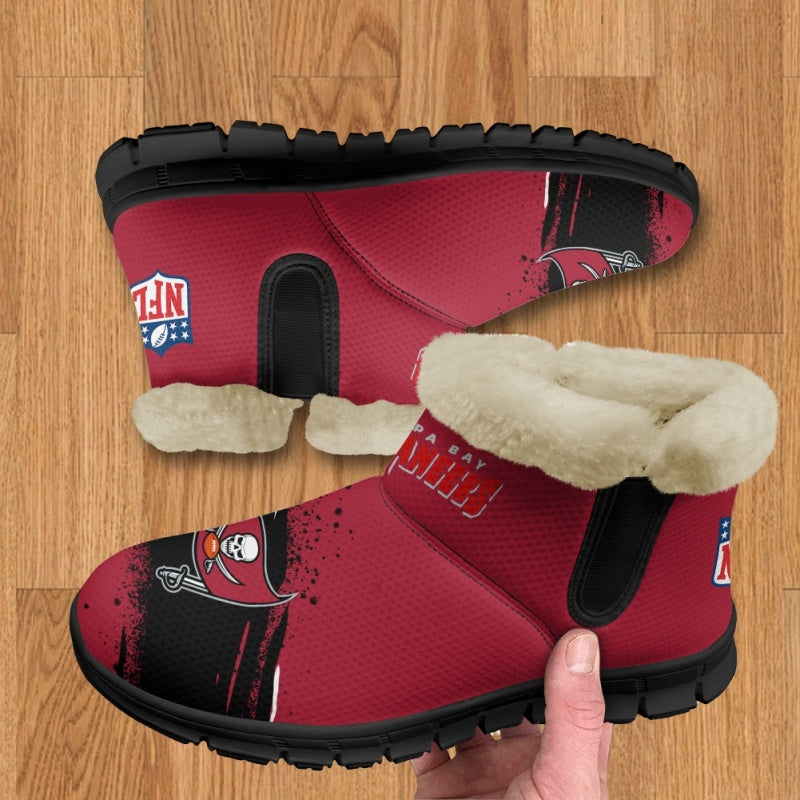 Tampa Bay Buccaneers Comfy Winter Snow Boots AZDDWSB000081