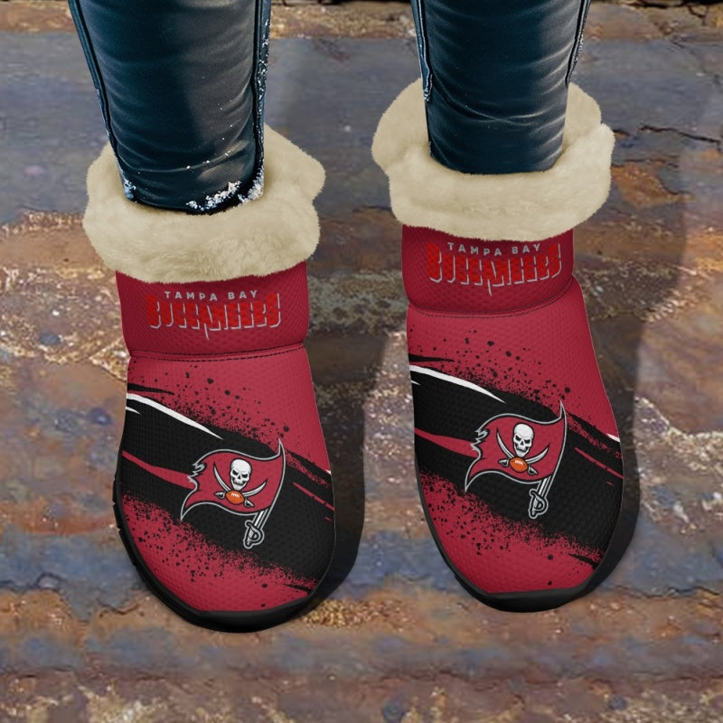 Tampa Bay Buccaneers Comfy Winter Snow Boots AZDDWSB000081